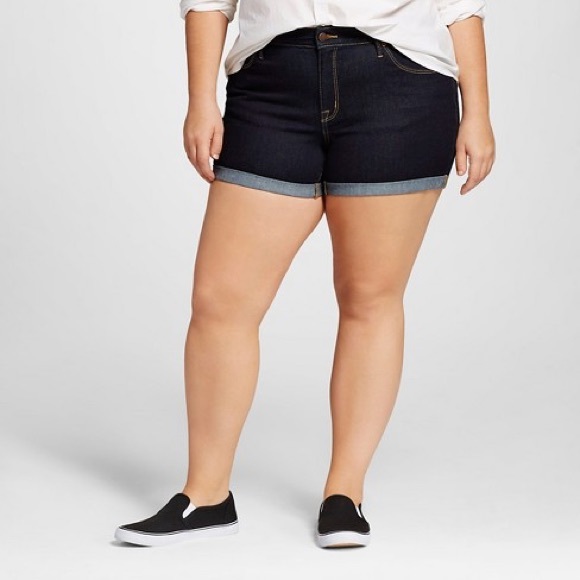 New Ava & Viv | Plus Size Denim Shorts | 24W & 26W - Picture 6 of 6